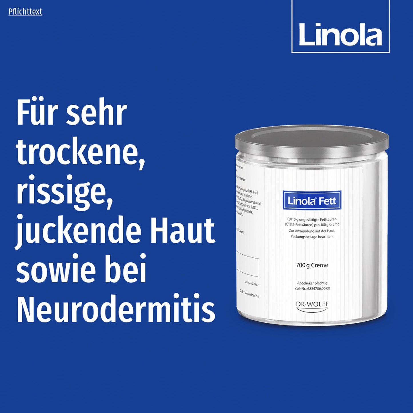 LINOLA 리놀라 아토피 페트 크림 700g