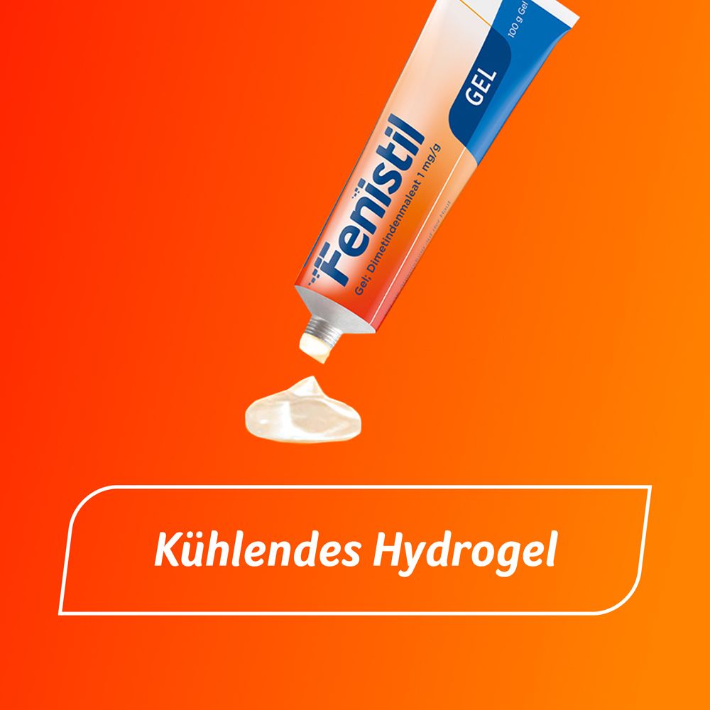FENISTIL 페니스틸 겔 햇빛화상, 가려움 100g