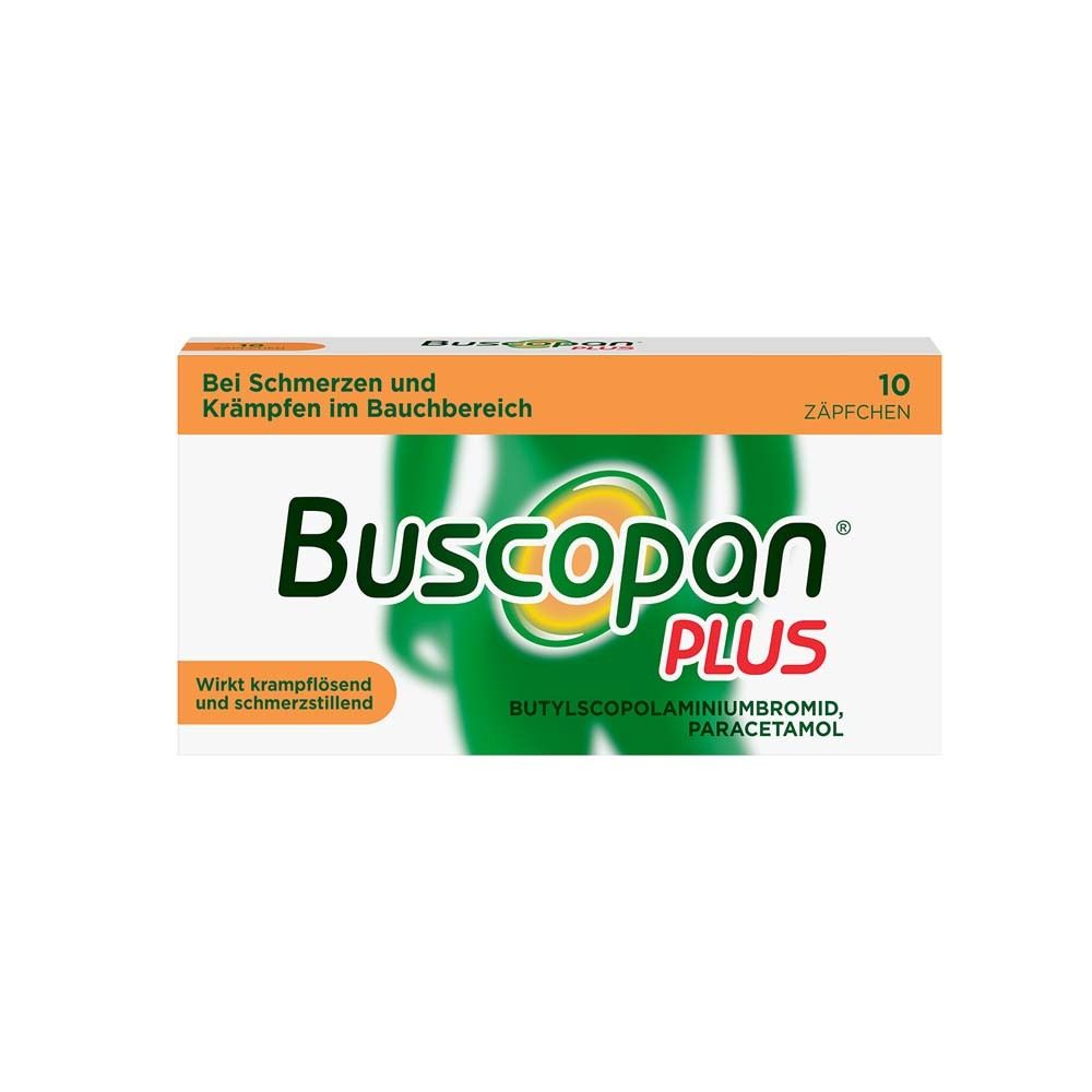 BUSCOPAN 부스코판 플러스 좌약 10정