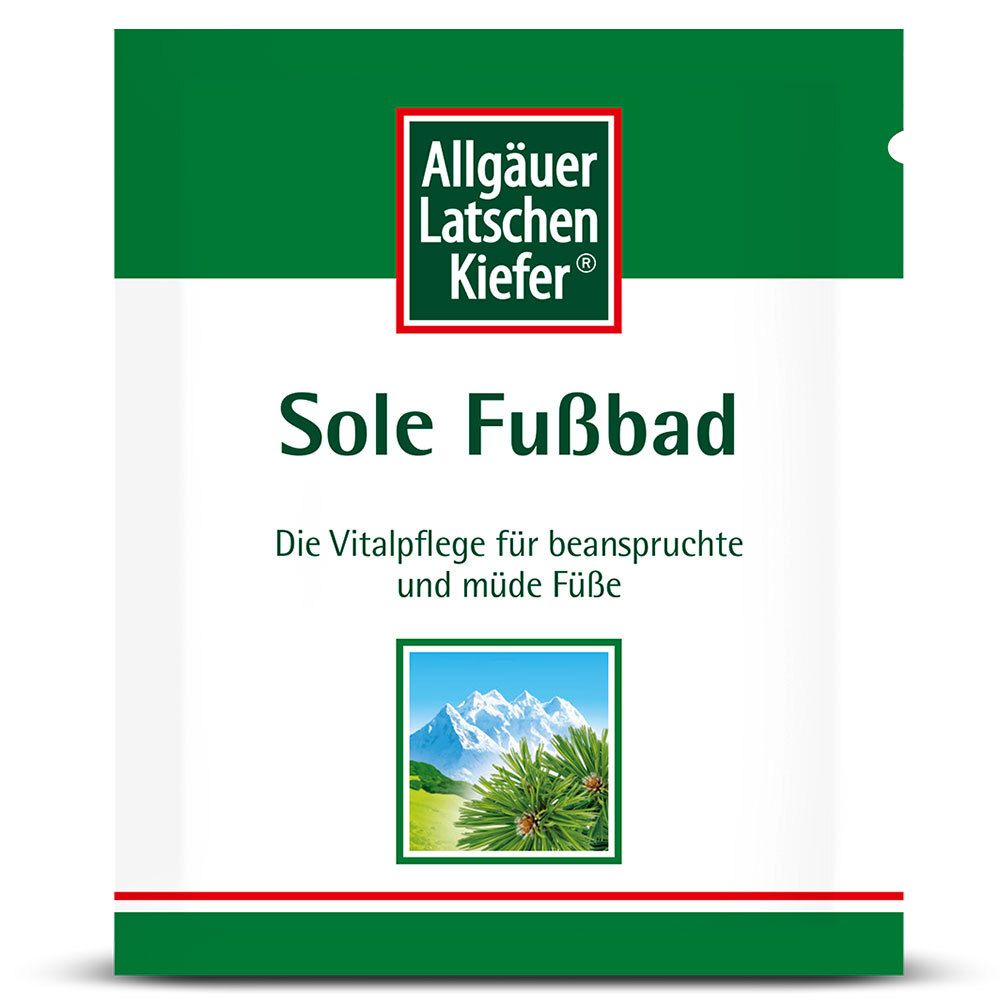 Allgäuer Latschenkiefer 알고이어 라펜키퍼 족욕 솔트 350g