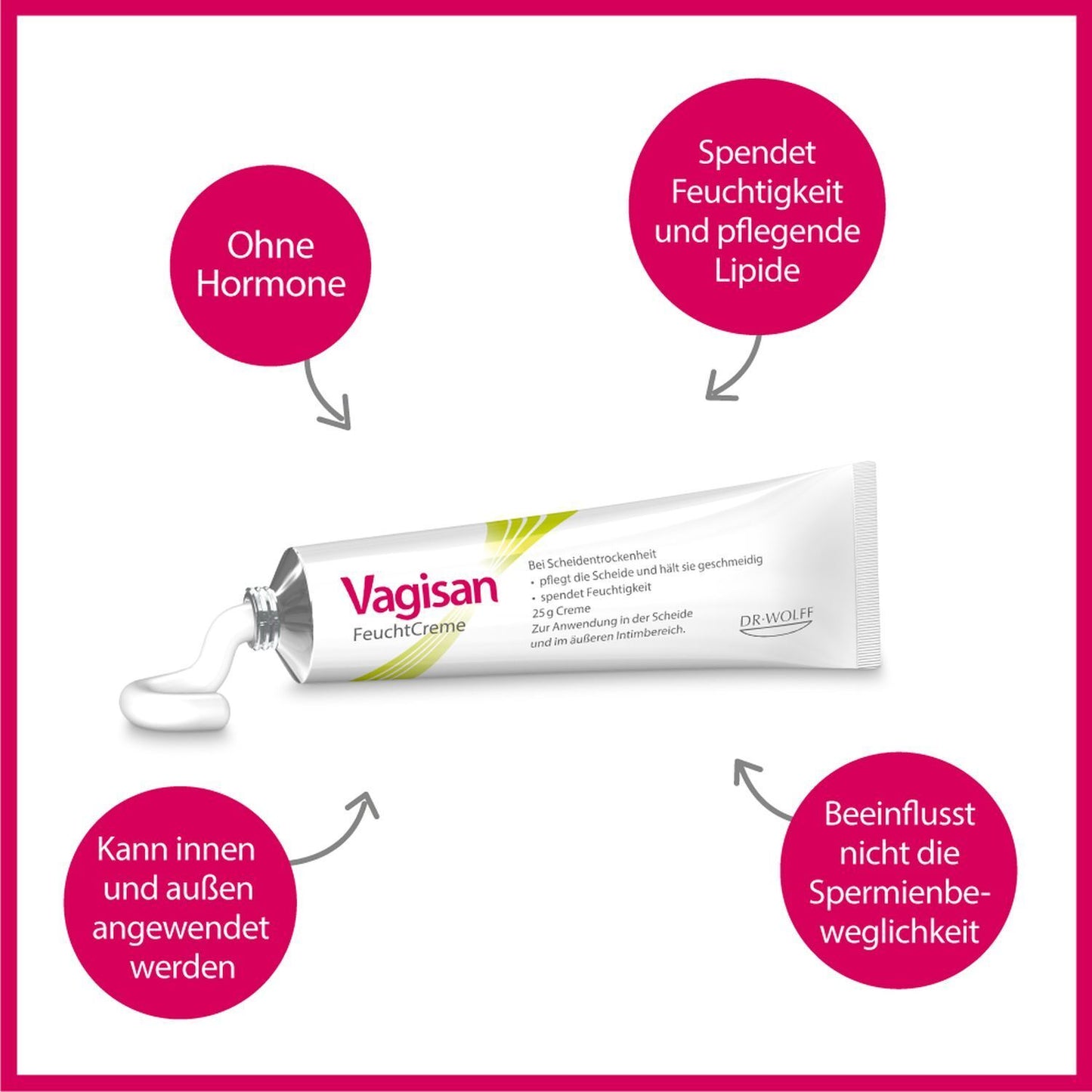 VAGISAN 바기산 여성 질 모이스처크림 25g