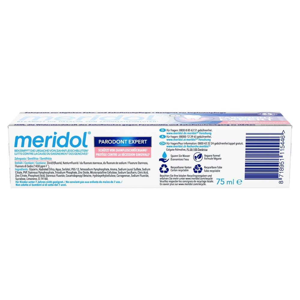 MERIDOL 메리돌 파로돈 엑스퍼트 치약 75ml