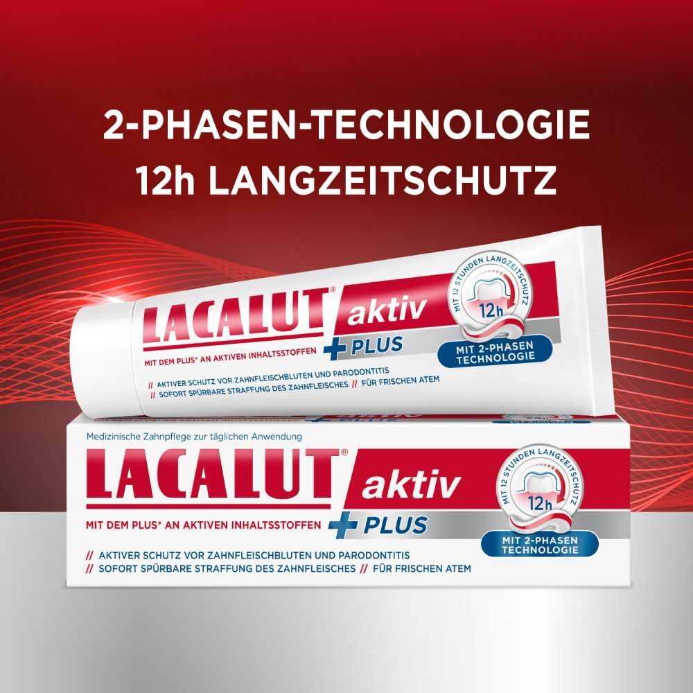 Lacalut 라카루트 액티브 플러스 치약 75ml