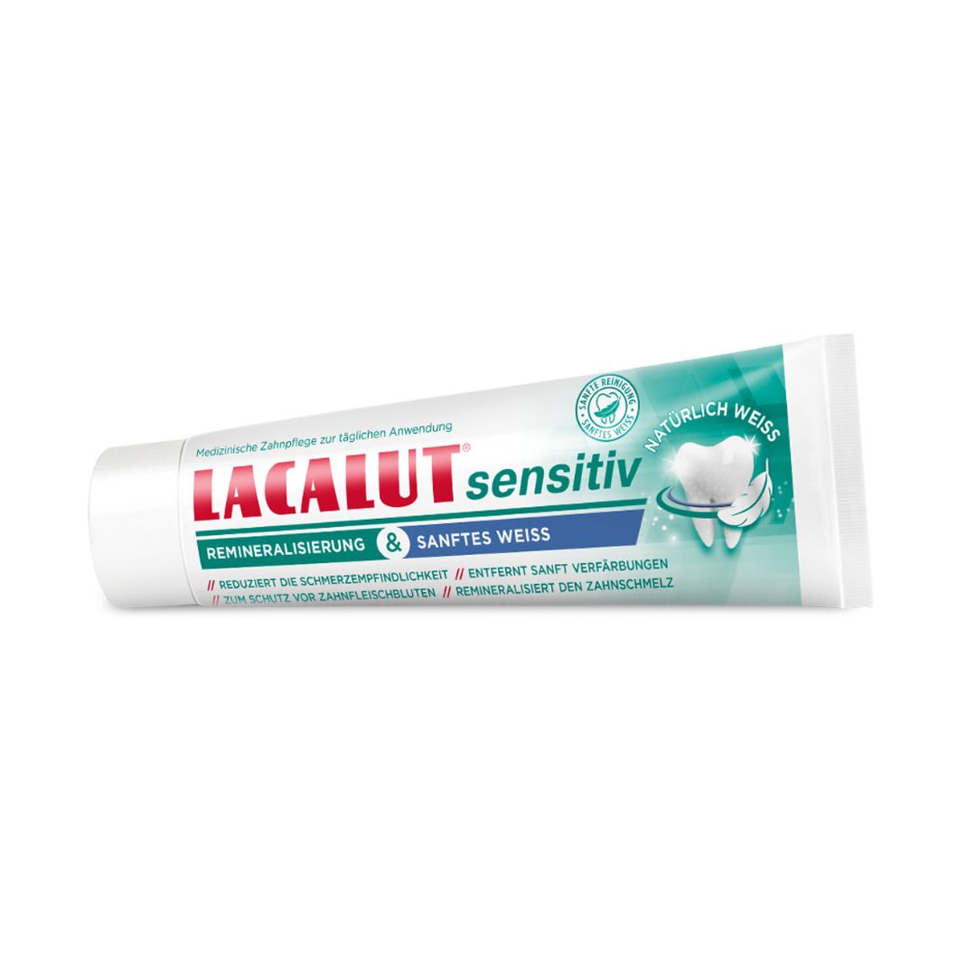 Lacalut 라카루트 재강화 및 화이트닝 치약 75ml