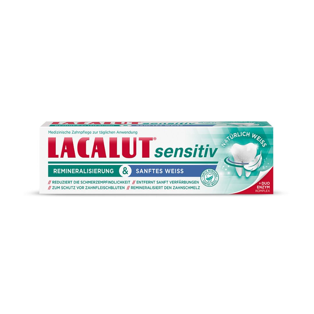 Lacalut 라카루트 재강화 및 화이트닝 치약 75ml