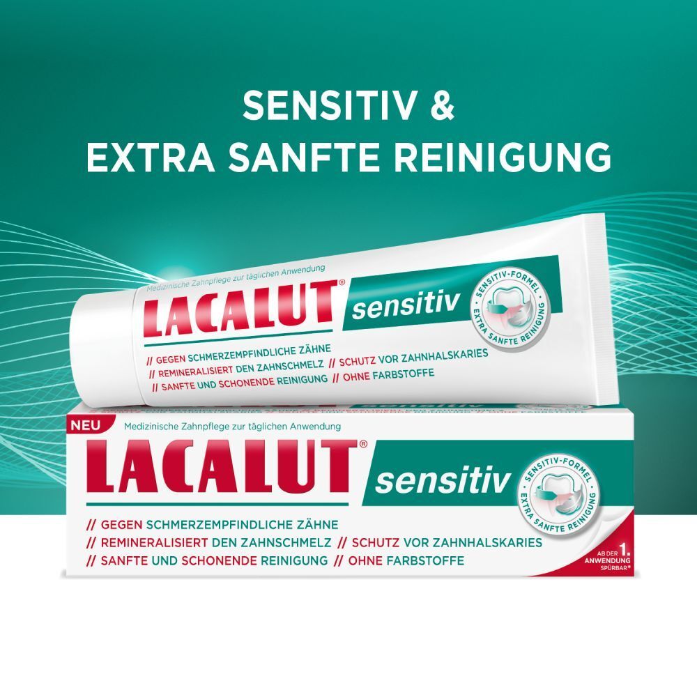 Lacalut 라카루트 센서티브 치약 75ml