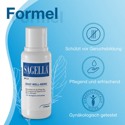 SAGELLA 자겔라 pH 3.5 데일리 웰빙 워시 로션 500ml
