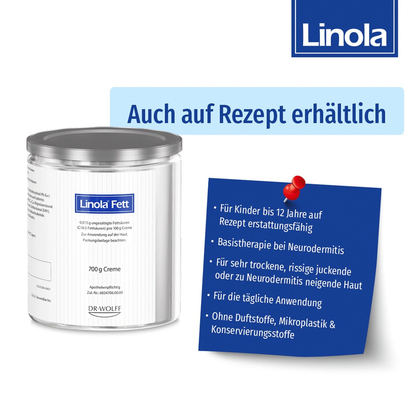 LINOLA 리놀라 아토피 페트 크림 700g