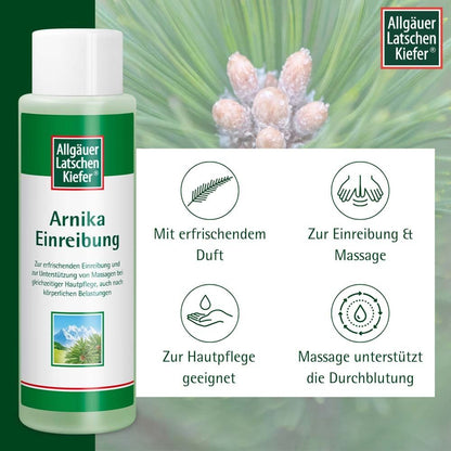 Allgäuer Latschenkiefer 알고이어 라첸키퍼 아르니카 Arnika 마사지 오일 500ml