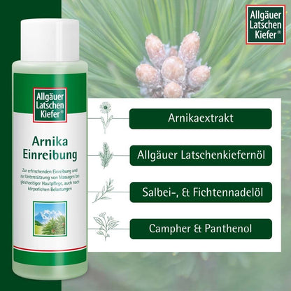 Allgäuer Latschenkiefer 알고이어 라첸키퍼 아르니카 Arnika 마사지 오일 500ml