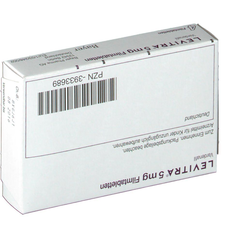 LEVITRA 레비트라 20mg 4정