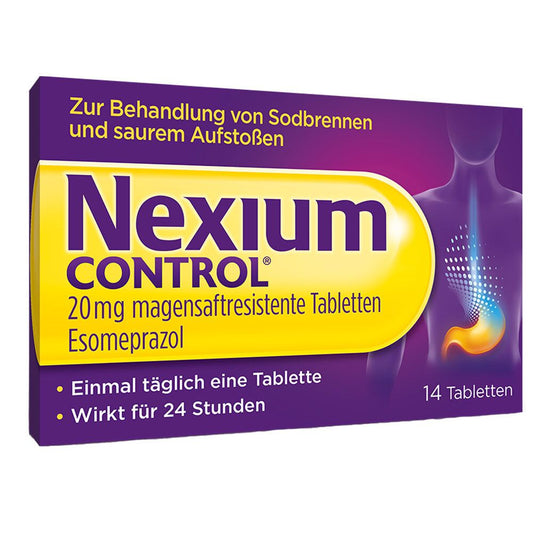 Nexium 넥시움 컨트롤 위식도 역류질환 치료 및 예방 14정
