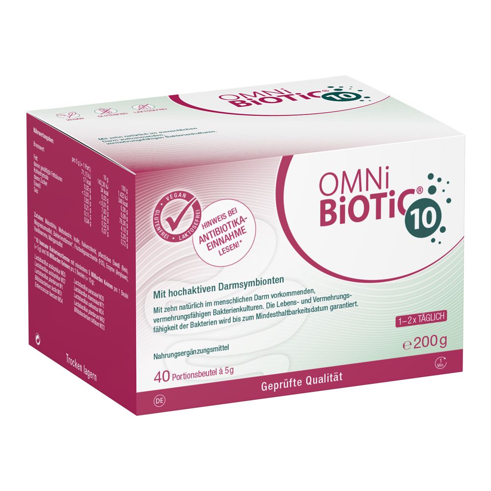 OMNi-BiOTiC 옴니 바이오틱 10 유산균 파우더 40포(5g)