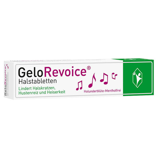 GeloRevoice 겔로리보이스 엘더플라워 멘톨 목캔디 20개입