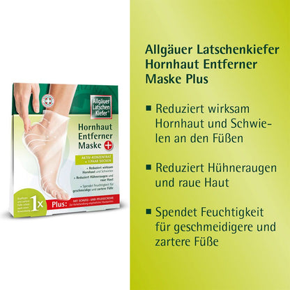 Allgäuer Latschenkiefer 알고이어 라펜키퍼 풋 마스크 플러스 4매
