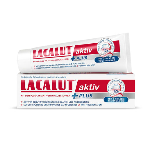 Lacalut 라카루트 액티브 플러스 치약 75ml