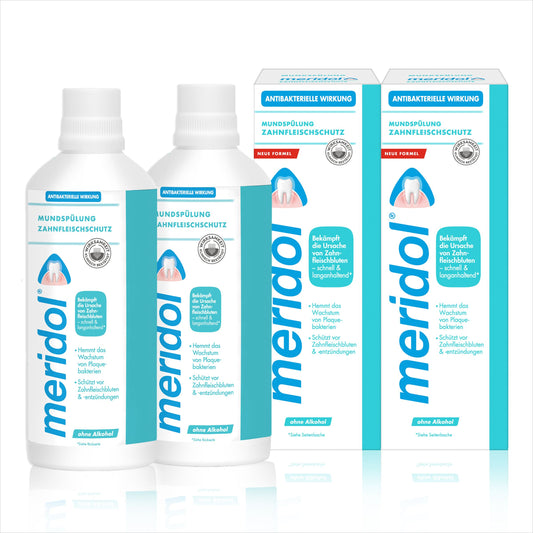 MERIDOL  메리돌 잇몸보호 항균 구강청결제 400ml X 2