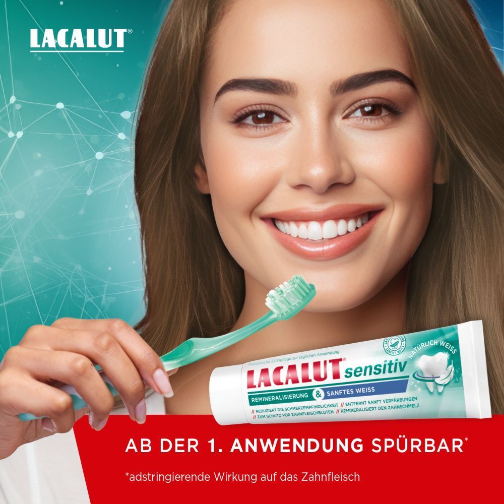 Lacalut 라카루트 재강화 및 화이트닝 치약 75ml