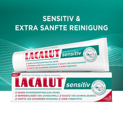 Lacalut 라카루트 센서티브 치약 75ml