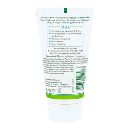 Allgäuer Latschenkiefer 알고이어 라펜키퍼 5IN1 풋 크림 75ml