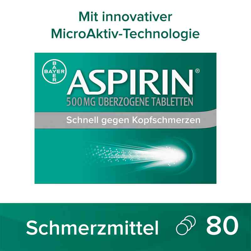 ASPIRIN 아스피린 500mg 80정