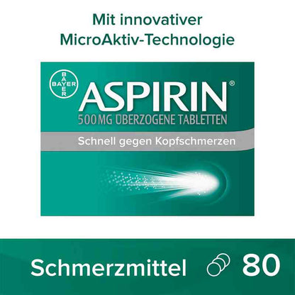 ASPIRIN 아스피린 500mg 80정