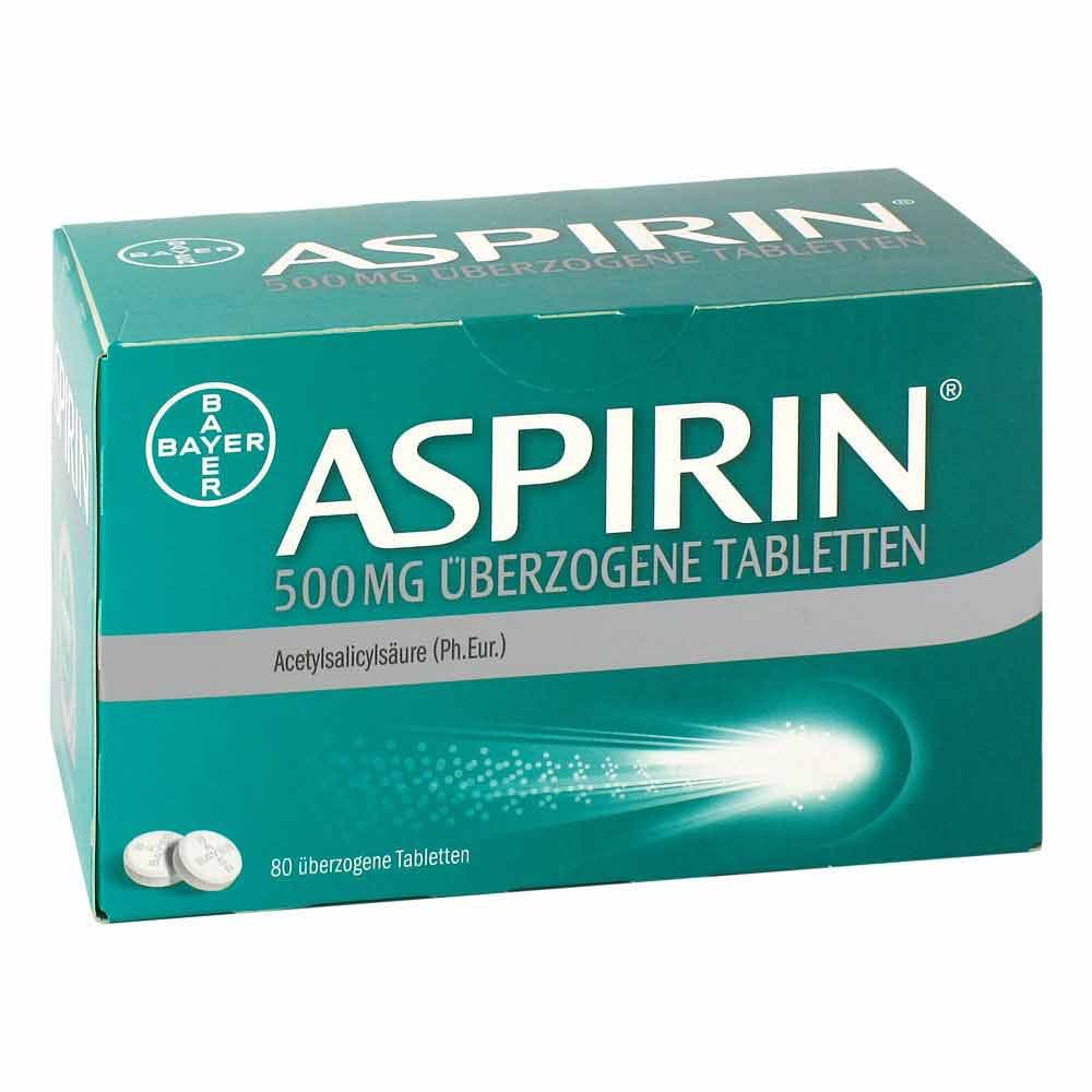ASPIRIN 아스피린 500mg 80정