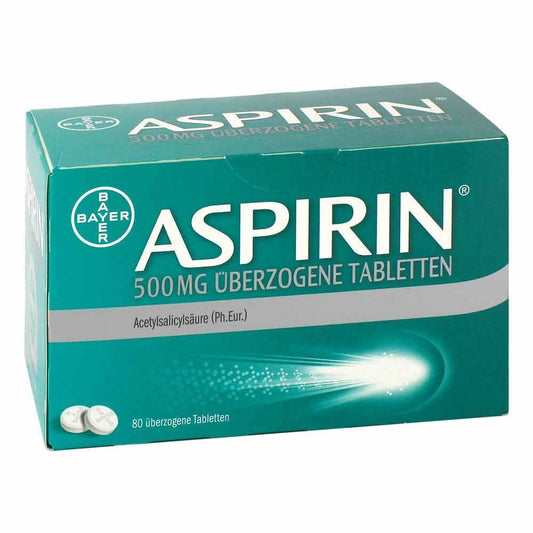 ASPIRIN 아스피린 500mg 80정