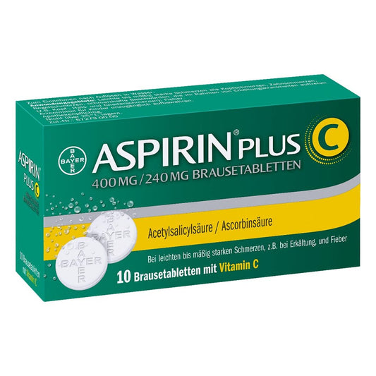 ASPIRIN plus C 아스피린 플러스 C 발포정 10정