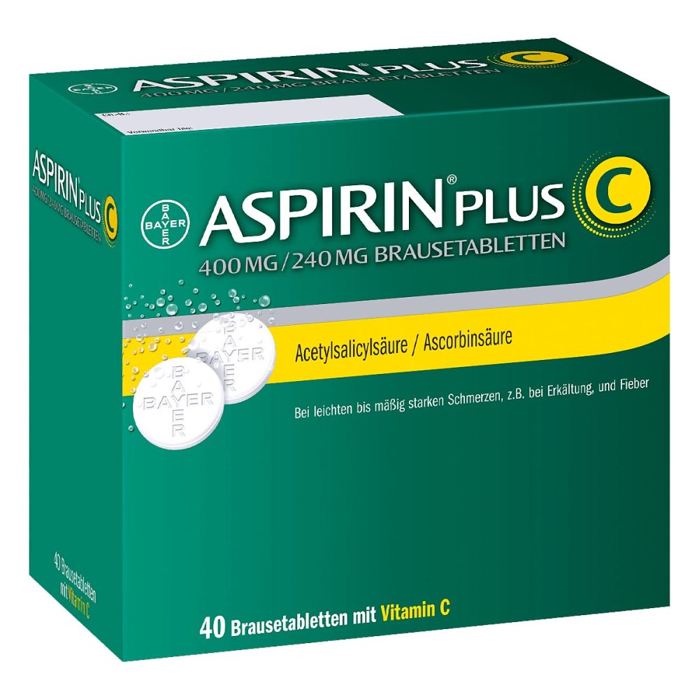 ASPIRIN plus C 아스피린 플러스 C 발포 40정