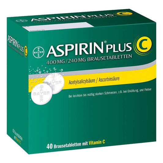 ASPIRIN plus C 아스피린 플러스 C 발포 40정