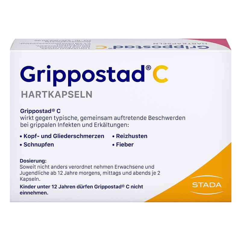 Grippostad 그립포스타드 비타민C 감기증상 완화 면역력강화 24정