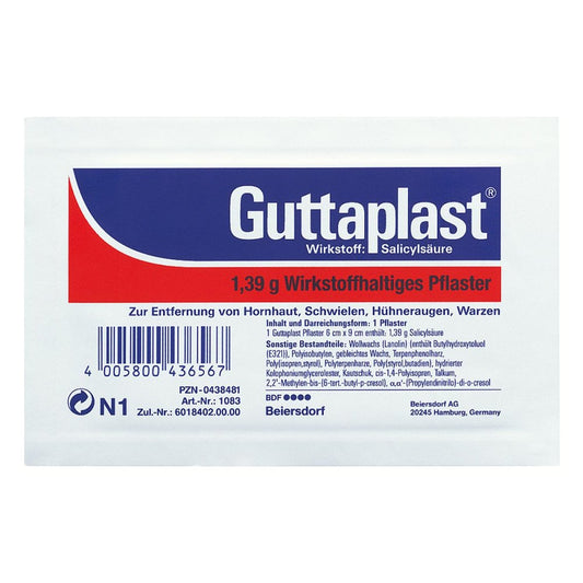 Guttaplast 거타플라스트 사마귀 반창고 (6cmx9cm)